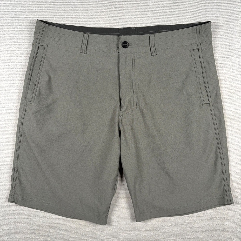 Kuhl Upshift 10" Shorts Mens Size 36 Gray Nylon Polyester Quick Dry
